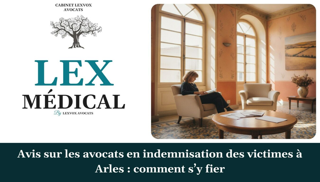 Avis sur les avocats en indemnisation des victimes à Arles : comment s’y fier — cabinet LEXVOX Avocats, Arles