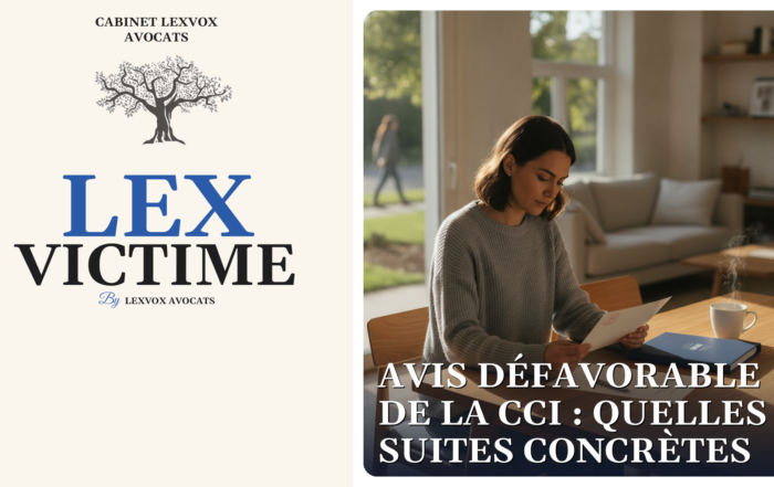 Avis défavorable de la CCI : quelles suites concrètes