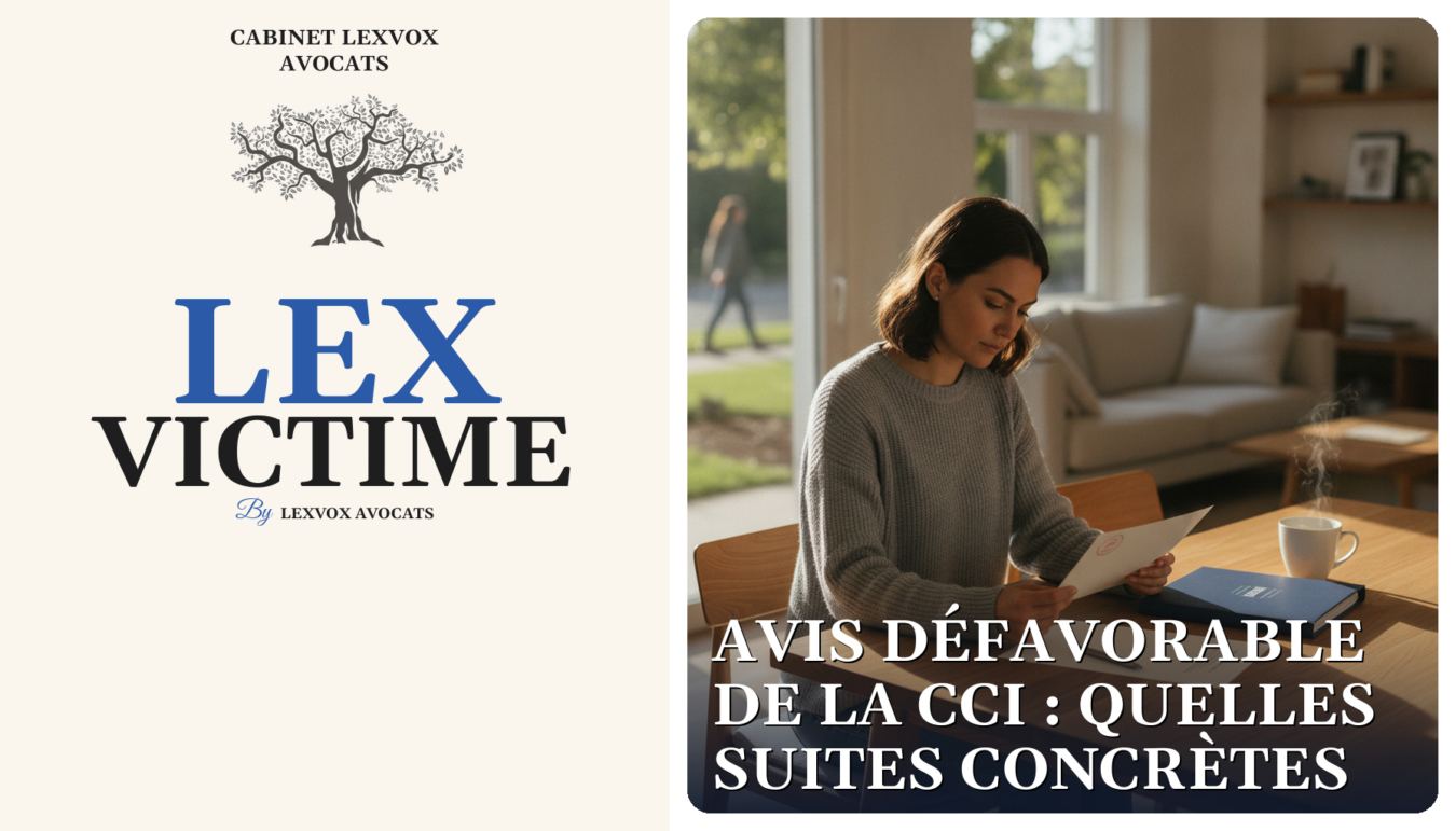 Avis défavorable de la CCI : quelles suites concrètes