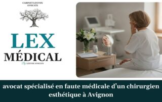 avocat spécialisé en faute médicale d’un chirurgien esthétique à Avignon — cabinet LEXVOX Avocats, Marignane