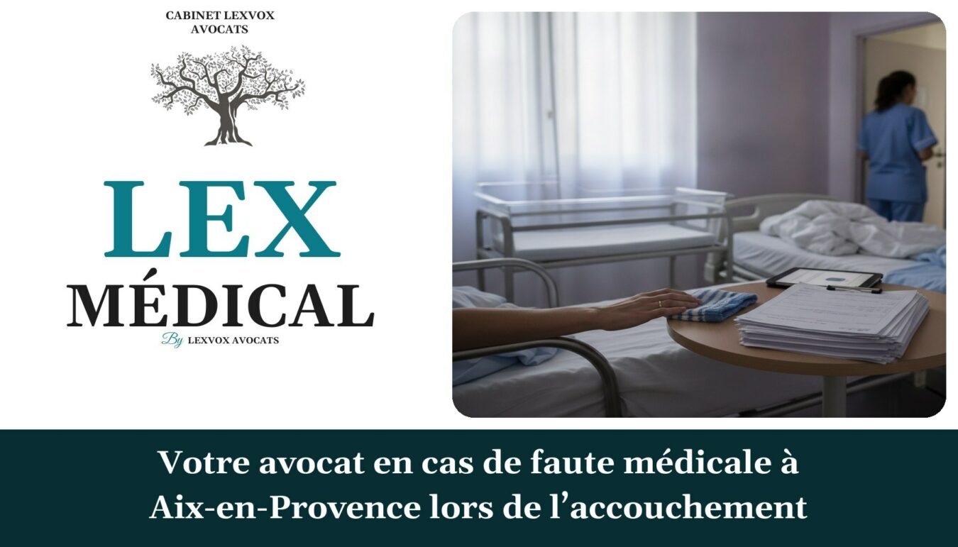 Votre avocat en cas de faute médicale à Aix-en-Provence lors de l’accouchement — cabinet LEXVOX Avocats, Aix-en-Provence