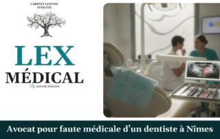 Avocat pour faute médicale d’un dentiste à Nîmes — cabinet LEXVOX Avocats, Nîmes