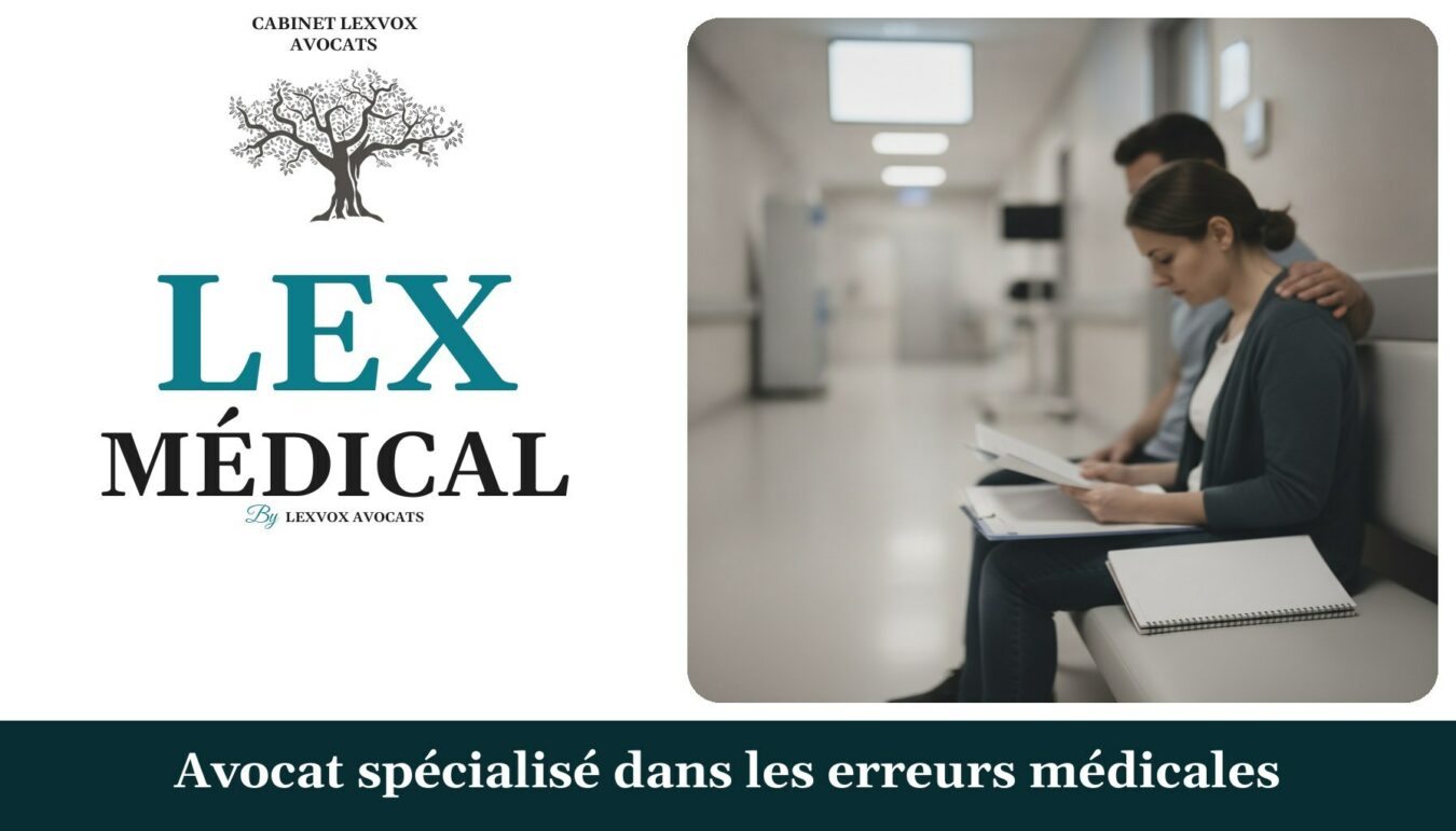 Avocat spécialisé dans les erreurs médicales — cabinet LEXVOX Avocats, Salon-de-Provence