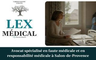 Avocat spécialisé en faute médicale et en responsabilité médicale à Salon-de-Provence — cabinet LEXVOX Avocats, Salon-de-Provence
