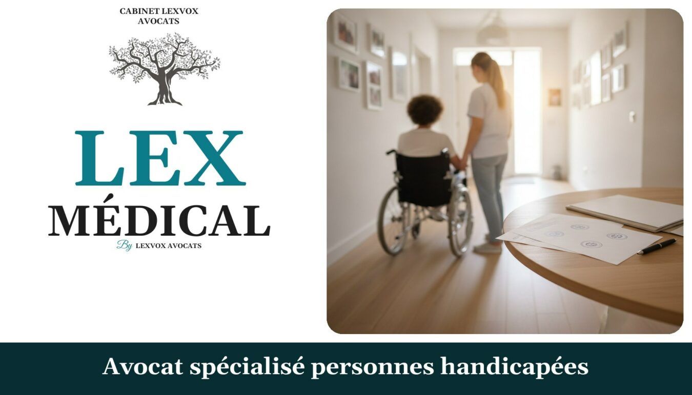 Avocat spécialisé personnes handicapées — cabinet LEXVOX Avocats, Marignane