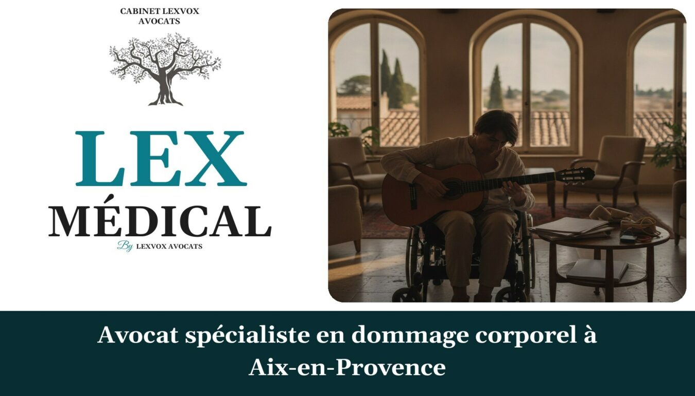 Avocat spécialiste en dommage corporel à Aix-en-Provence — cabinet LEXVOX Avocats, Aix-en-Provence