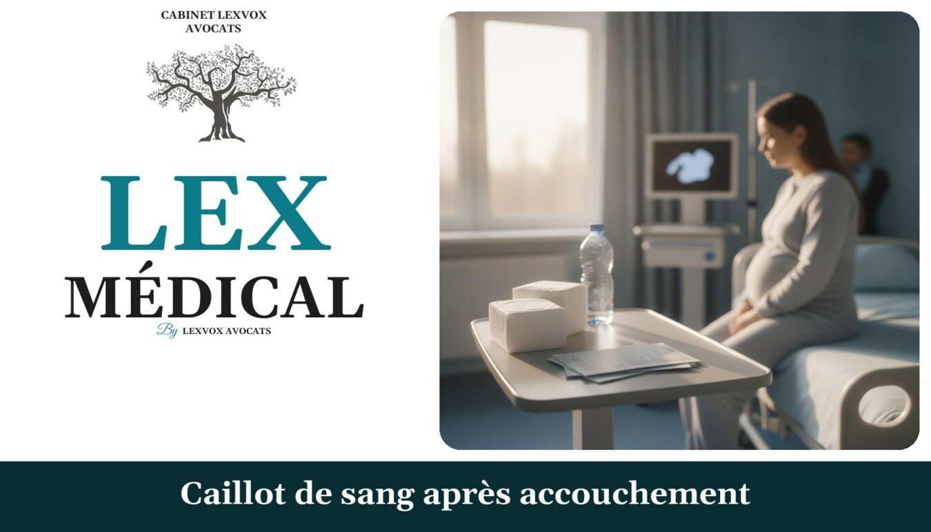 Caillot de sang après accouchement — cabinet LEXVOX Avocats, Arles