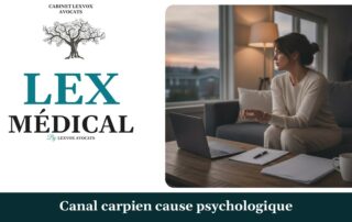 Canal carpien cause psychologique — cabinet LEXVOX Avocats, Marignane