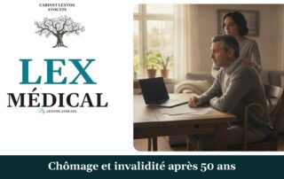 Chômage et invalidité après 50 ans — cabinet LEXVOX Avocats, Salon-de-Provence