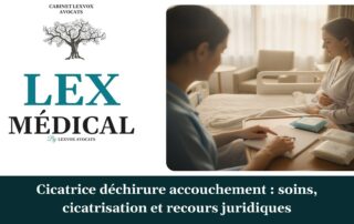 Cicatrice déchirure accouchement : soins, cicatrisation et recours juridiques — cabinet LEXVOX Avocats, Nîmes