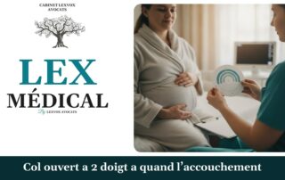 Col ouvert a 2 doigt a quand l’accouchement — cabinet LEXVOX Avocats, Nîmes