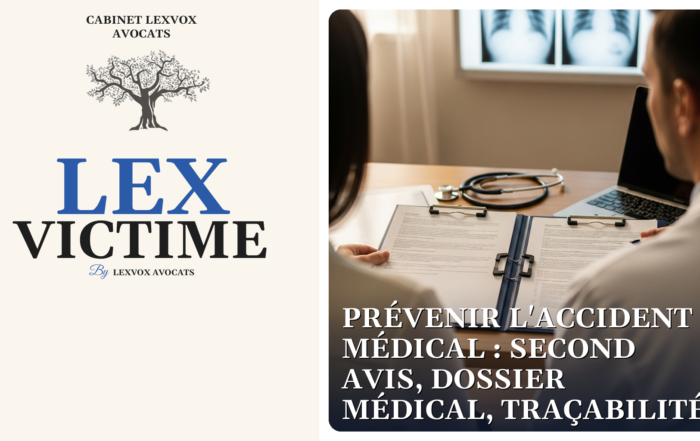 Prévenir l'accident médical : second avis, dossier médical, traçabilité