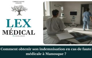 Comment obtenir son indemnisation en cas de faute médicale à Manosque ? — cabinet LEXVOX Avocats, Arles