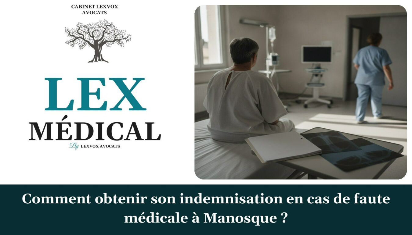 Comment obtenir son indemnisation en cas de faute médicale à Manosque ? — cabinet LEXVOX Avocats, Arles