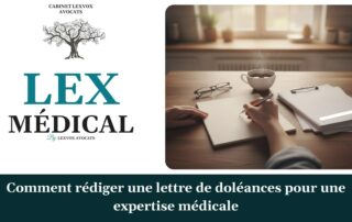Comment rédiger une lettre de doléances pour une expertise médicale — cabinet LEXVOX Avocats, Nîmes
