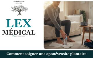 Comment soigner une aponévrosite plantaire — cabinet LEXVOX Avocats, Arles
