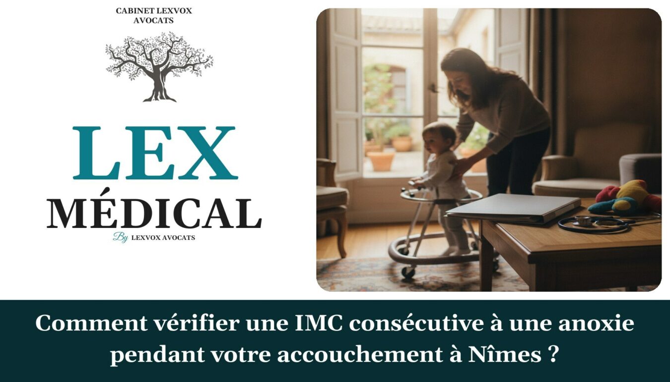Comment vérifier une IMC consécutive à une anoxie pendant votre accouchement à Nîmes ? — cabinet LEXVOX Avocats, Nîmes