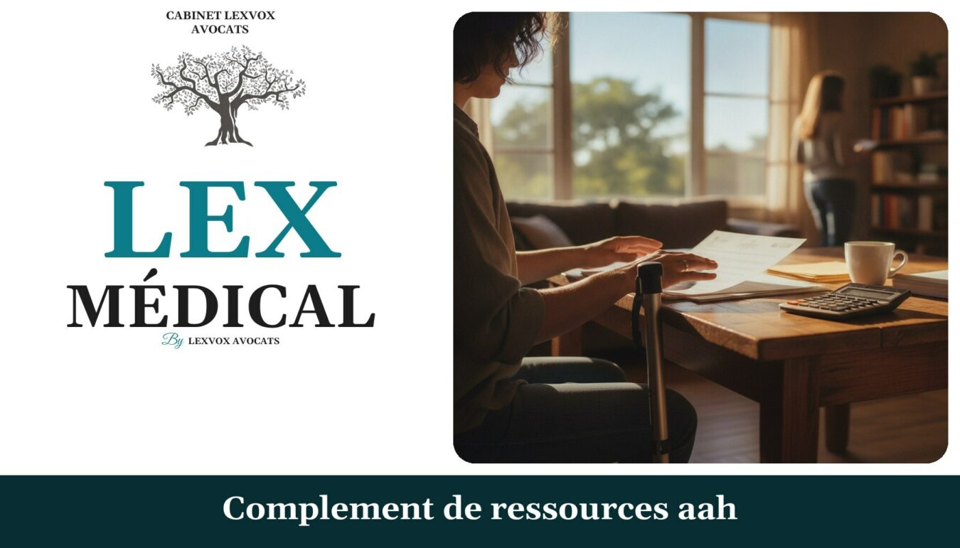 Complement de ressources aah — cabinet LEXVOX Avocats, Nîmes
