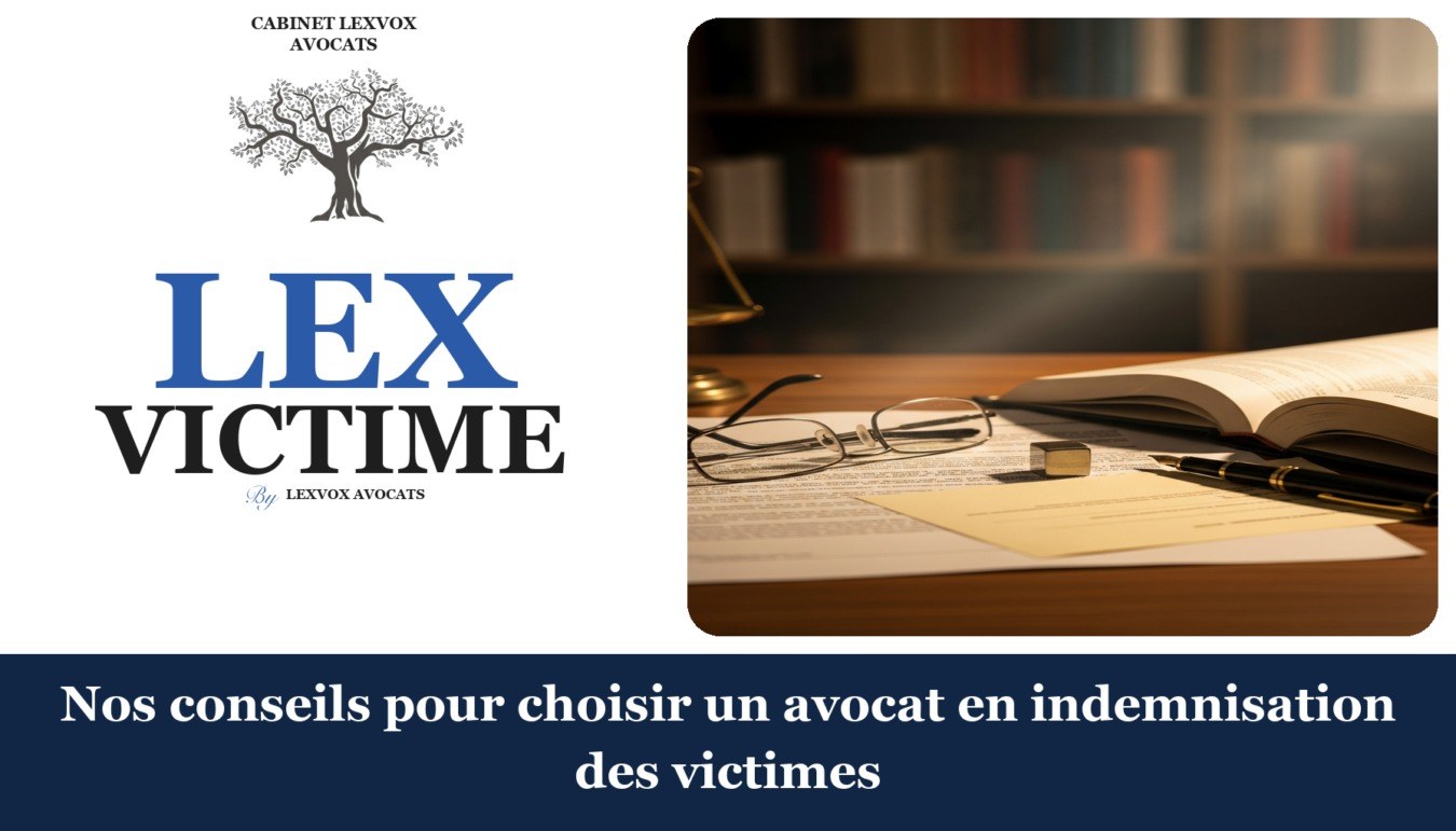 Nos conseils pour choisir un avocat en indemnisation des victimes — cabinet LEXVOX Avocats, Aix-en-Provence
