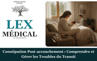 Constipation Post-accouchement : Comprendre et Gérer les Troubles du Transit — cabinet LEXVOX Avocats, Marignane