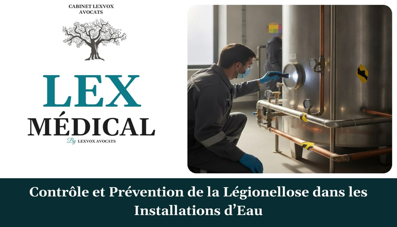 Contrôle et Prévention de la Légionellose dans les Installations d’Eau — cabinet LEXVOX Avocats, Nîmes
