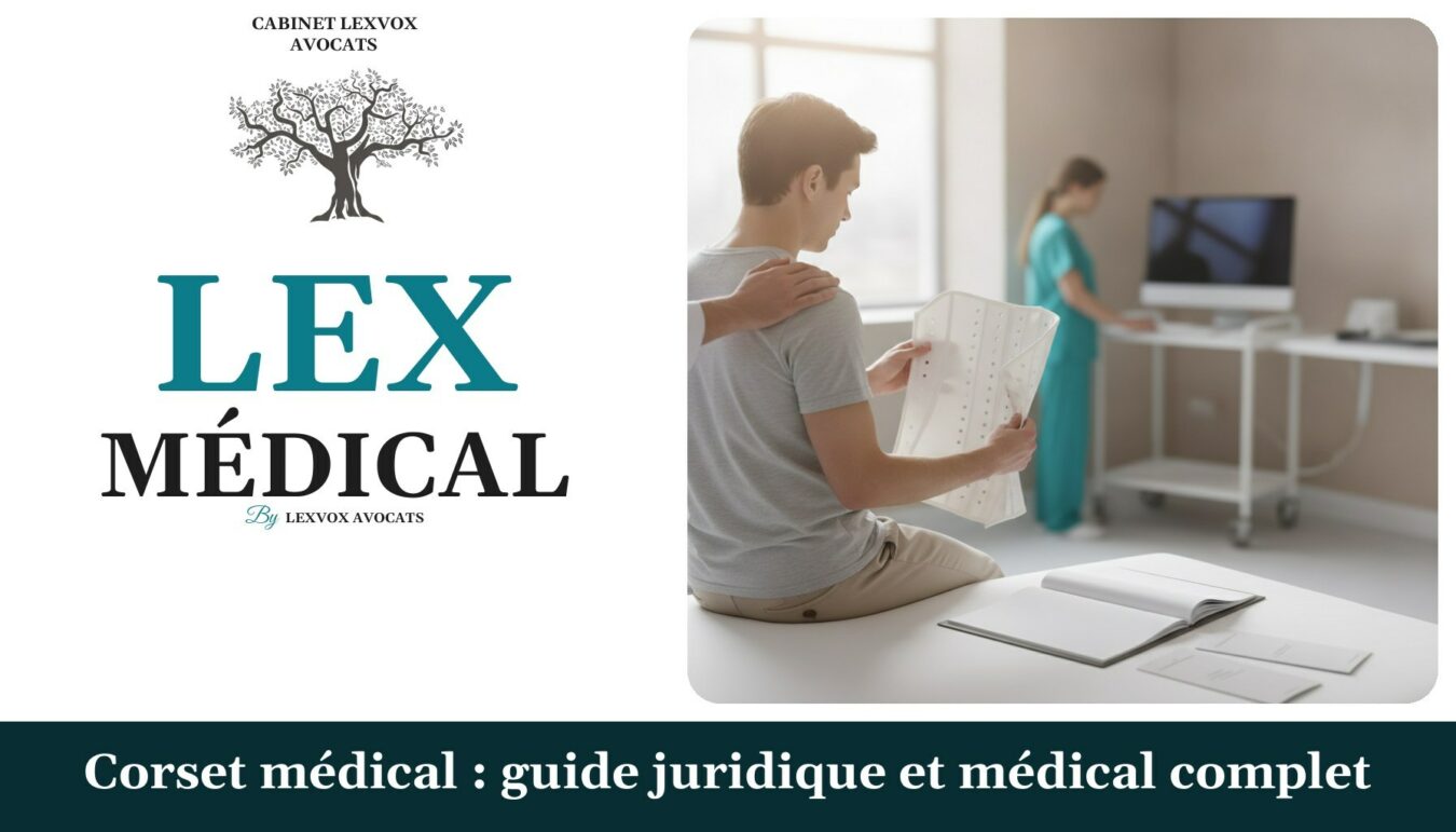 Corset médical : guide juridique et médical complet — cabinet LEXVOX Avocats, Nîmes