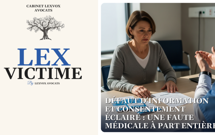Défaut d'information et consentement éclairé : une faute médicale à part entière