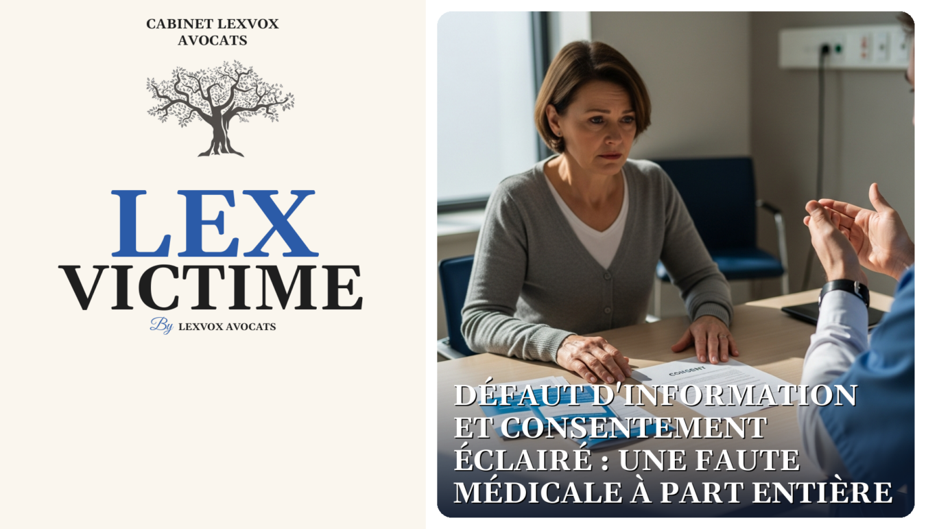 Défaut d'information et consentement éclairé : une faute médicale à part entière