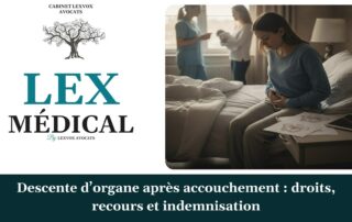 Descente d’organe après accouchement : droits, recours et indemnisation — cabinet LEXVOX Avocats, Salon-de-Provence
