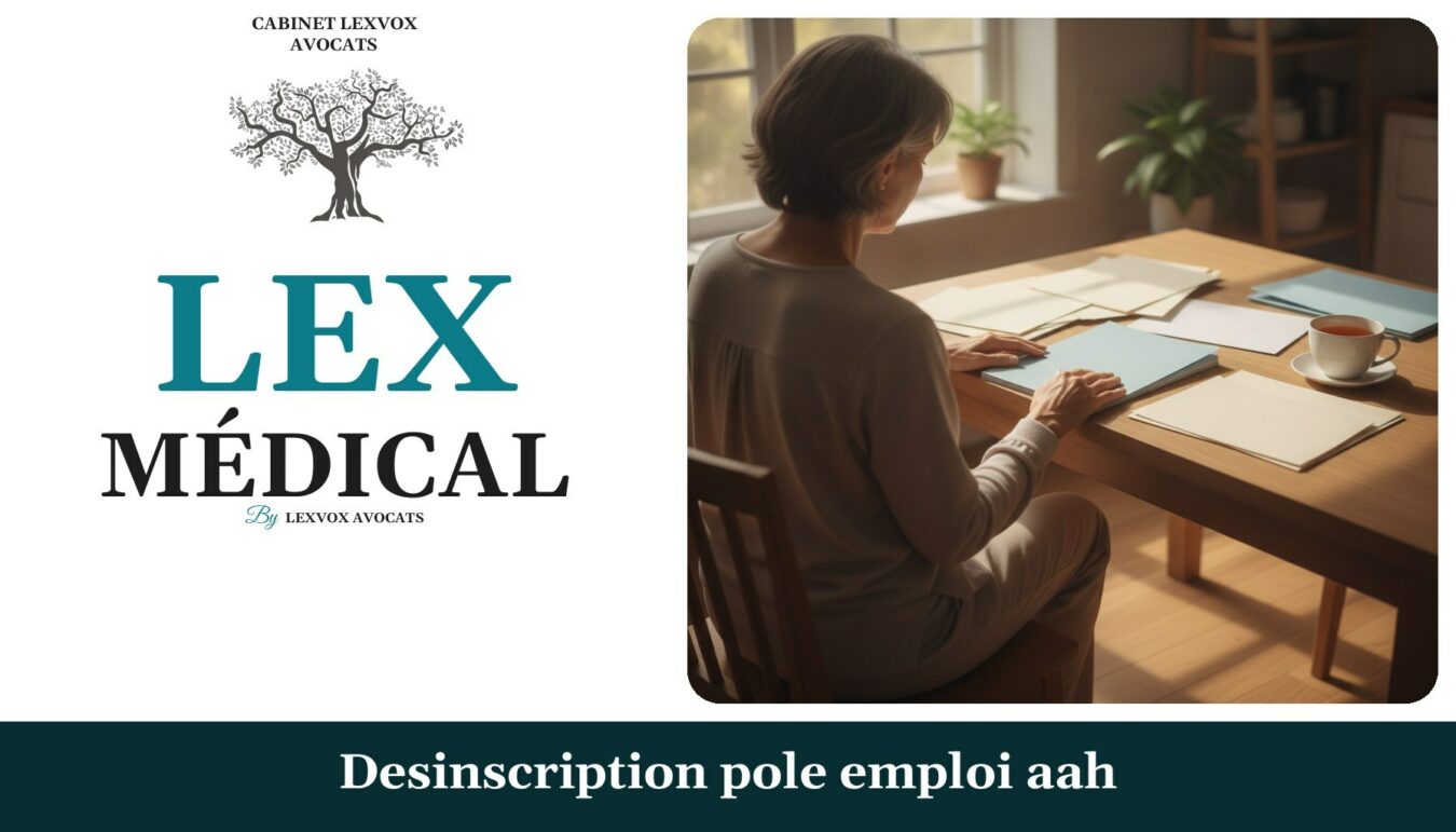 Desinscription pole emploi aah — cabinet LEXVOX Avocats, Nîmes