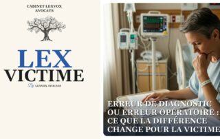 Erreur de diagnostic ou erreur opératoire : ce que la différence change pour la victime — cabinet LEXVOX Avocats, Aix-en-Provence