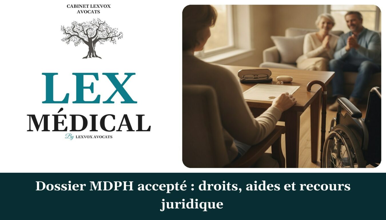 Dossier MDPH accepté : droits, aides et recours juridique — cabinet LEXVOX Avocats, Marignane