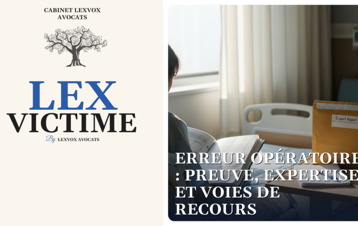 Erreur opératoire : preuve, expertise et voies de recours