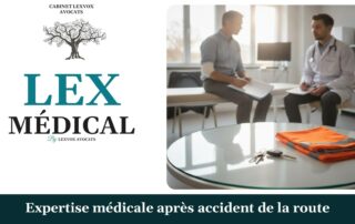 Expertise médicale après accident de la route — cabinet LEXVOX Avocats, Nîmes