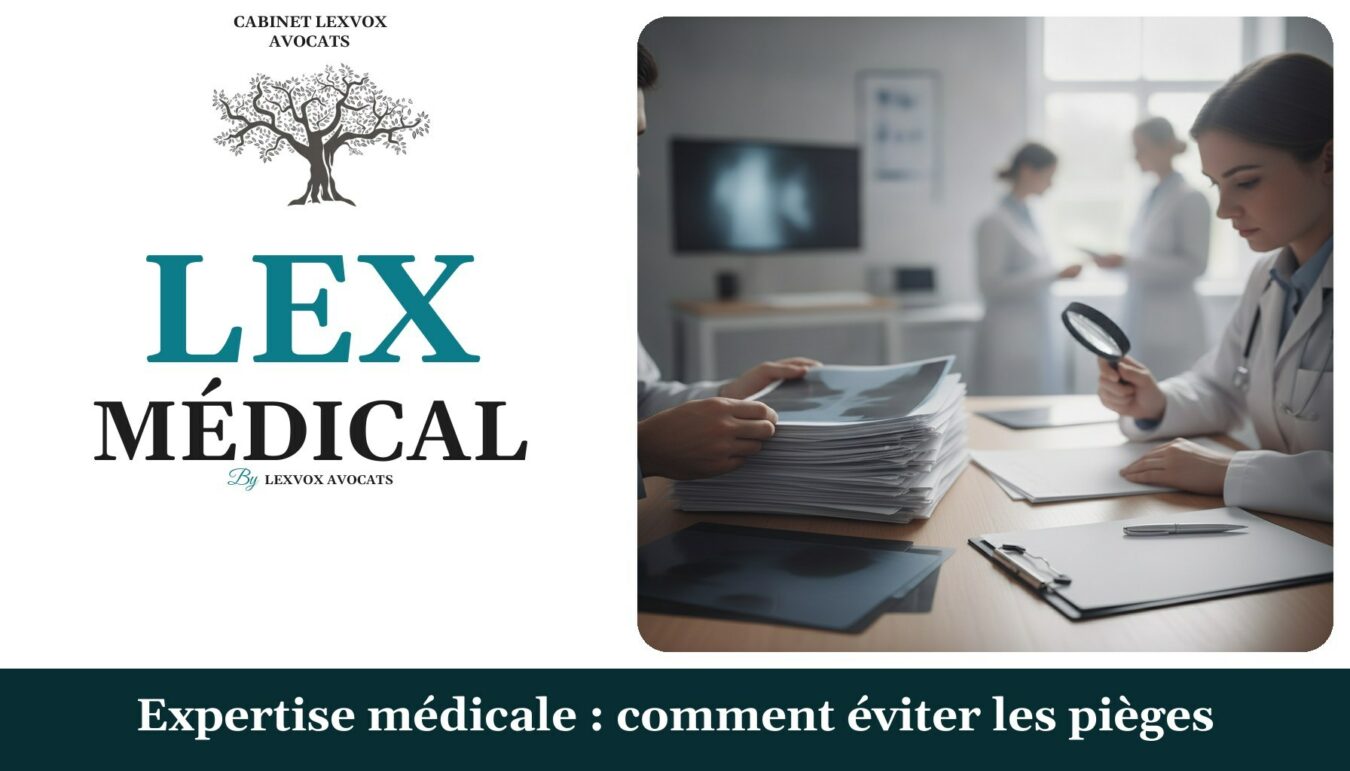 Expertise médicale : comment éviter les pièges — cabinet LEXVOX Avocats, Salon-de-Provence