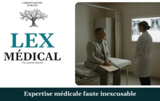 Expertise médicale faute inexcusable — cabinet LEXVOX Avocats, Marignane