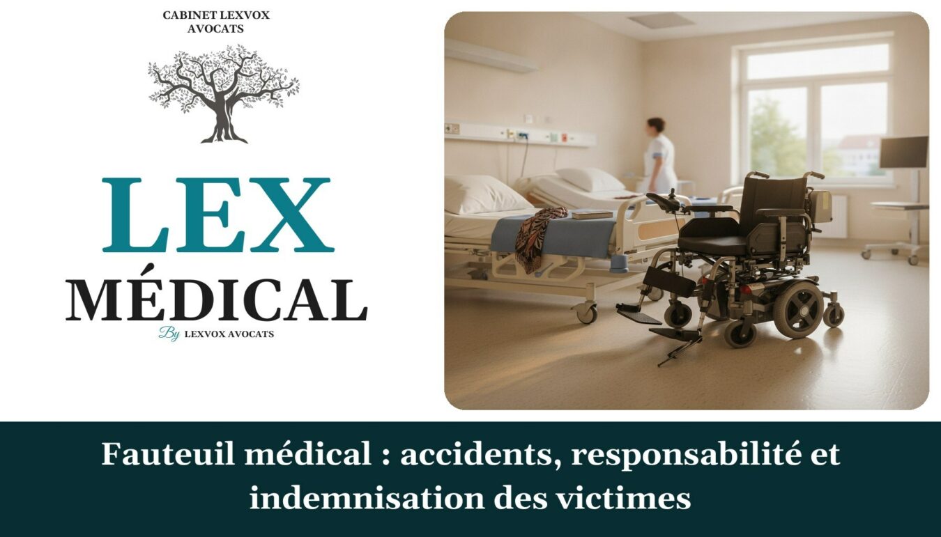 Fauteuil médical : accidents, responsabilité et indemnisation des victimes — cabinet LEXVOX Avocats, Marignane