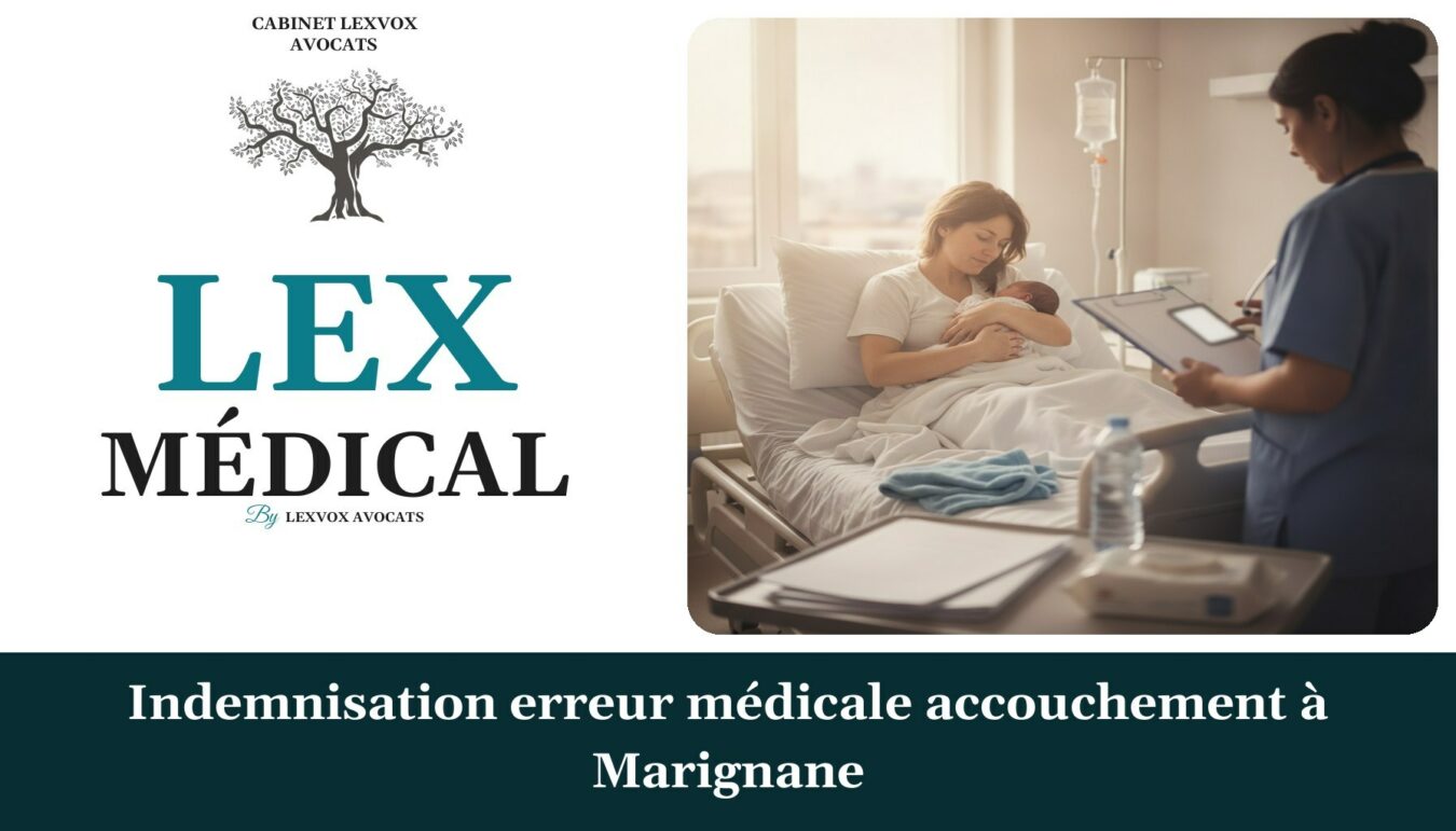 Indemnisation erreur médicale accouchement à Marignane — cabinet LEXVOX Avocats, Marignane