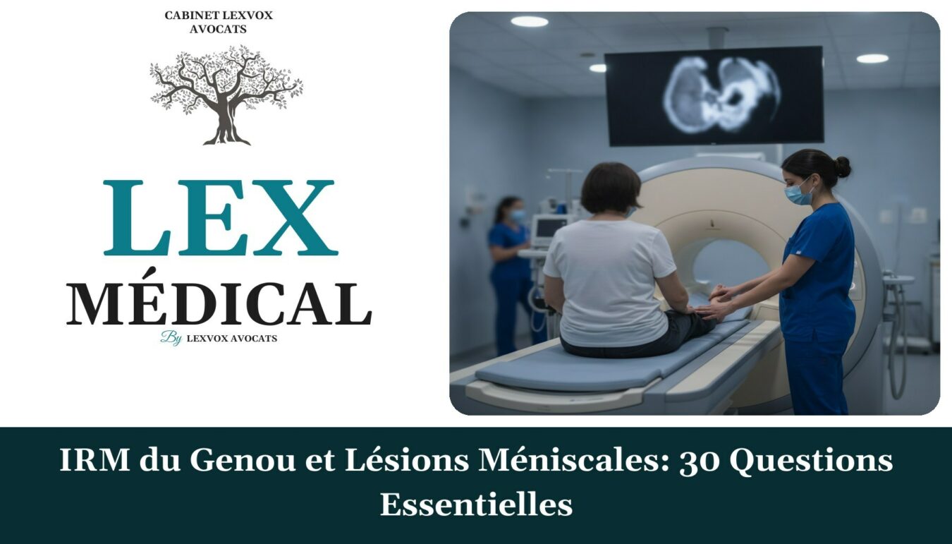 IRM du Genou et Lésions Méniscales: 30 Questions Essentielles — cabinet LEXVOX Avocats, Marignane
