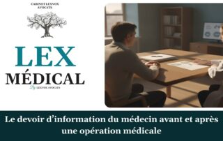 Le devoir d’information du médecin avant et après une opération médicale — cabinet LEXVOX Avocats, Salon-de-Provence