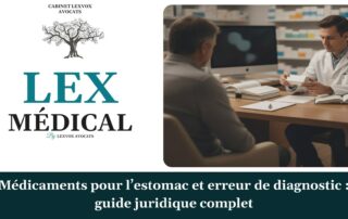 Médicaments pour l’estomac et erreur de diagnostic : guide juridique complet — cabinet LEXVOX Avocats, Aix-en-Provence