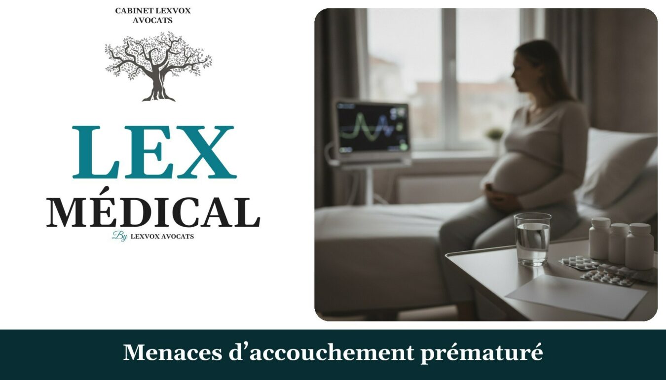 Menaces d’accouchement prématuré — cabinet LEXVOX Avocats, Nîmes