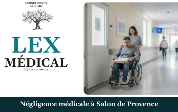 Négligence médicale à Salon de Provence — cabinet LEXVOX Avocats, Salon-de-Provence