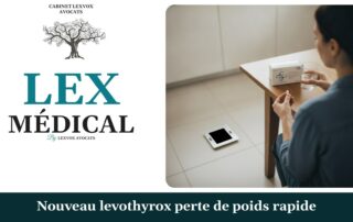 Nouveau levothyrox perte de poids rapide — cabinet LEXVOX Avocats, Nîmes