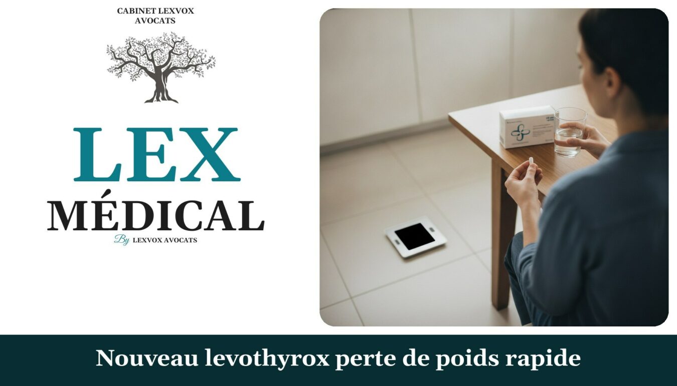Nouveau levothyrox perte de poids rapide — cabinet LEXVOX Avocats, Nîmes