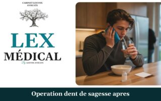 Operation dent de sagesse apres — cabinet LEXVOX Avocats, Salon-de-Provence