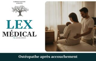 Ostéopathe après accouchement — cabinet LEXVOX Avocats, Nîmes