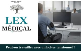 Peut-on travailler avec un holter tensionnel ? — cabinet LEXVOX Avocats, Arles