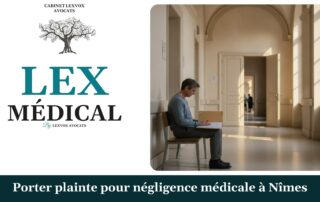 Porter plainte pour négligence médicale à Nîmes — cabinet LEXVOX Avocats, Nîmes