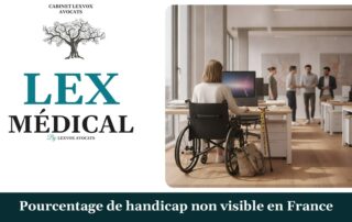 Pourcentage de handicap non visible en France — cabinet LEXVOX Avocats, Aix-en-Provence